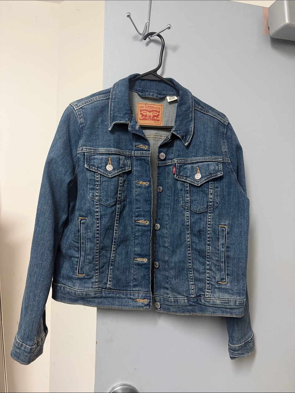 Levi's Large Blue Denim Jacket